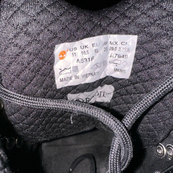 Men’s Timberland Euro Hiker Shell-Toe Boot - Black. US 11 M. MSRP $149 - Picture 12 of 12